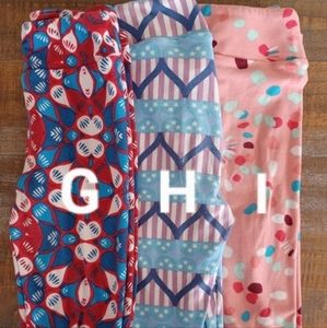 Girl's Lularoe Legging Bundle